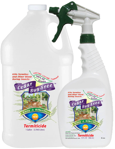 Termiticide 32 oz and Gallon - Natural Termite Control