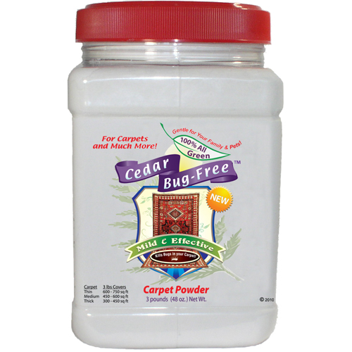 Carpet Powder 3 lbs - Natural Carpet Treatment