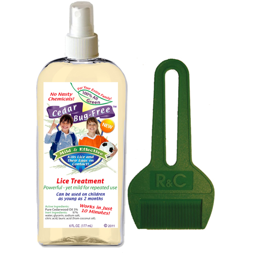 Lice Treatment 6 oz - Natural Lice Treatment