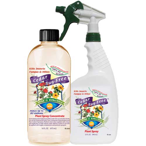 Plant Spray RTU and Concentrate - Natural Lawn and Garden Treatment